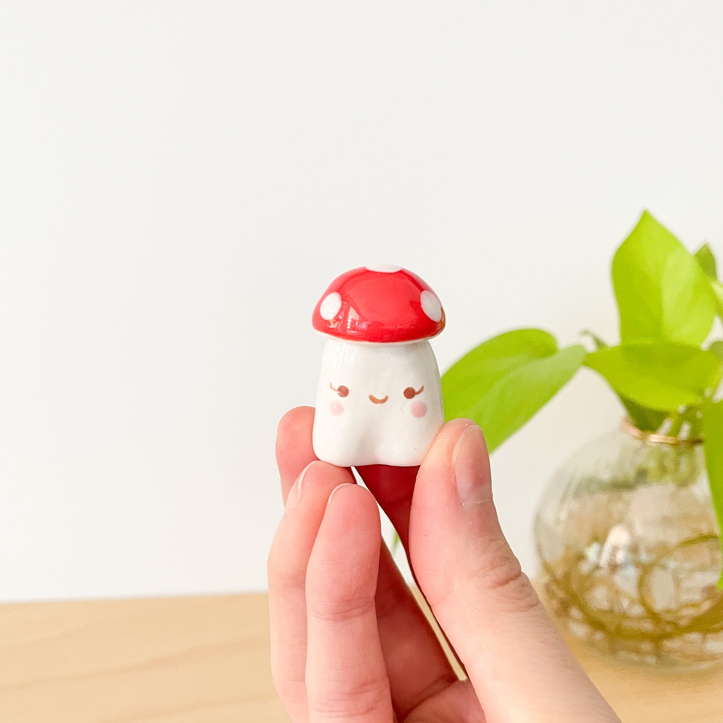 Red Mushroom Desk Pal