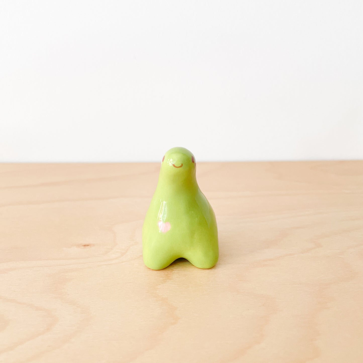Green Dinosaur Mini Vase
