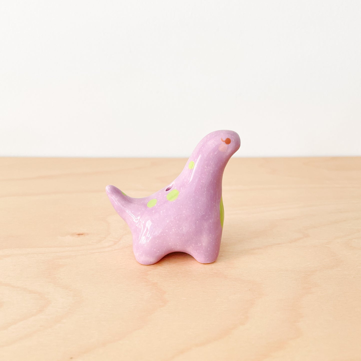 Purple Dinosaur Mini Vase
