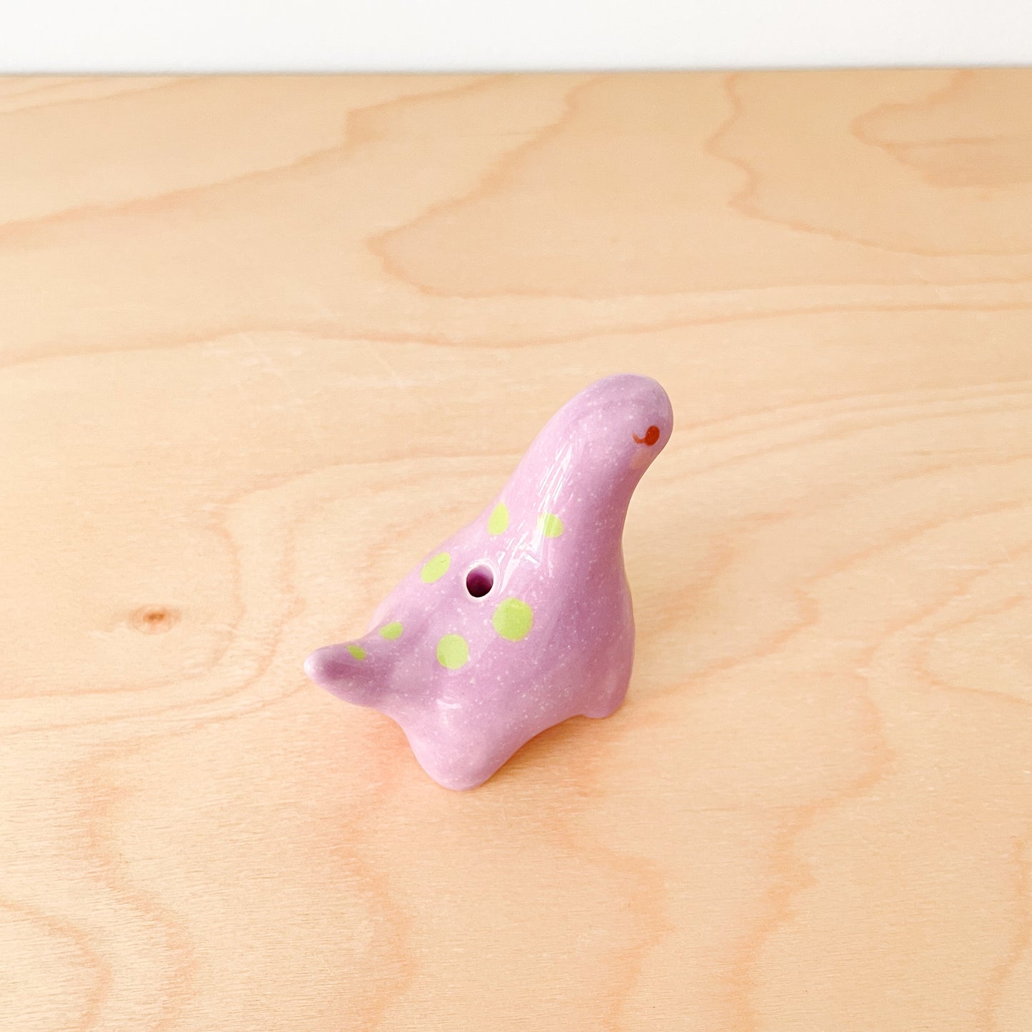 Purple Dinosaur Mini Vase