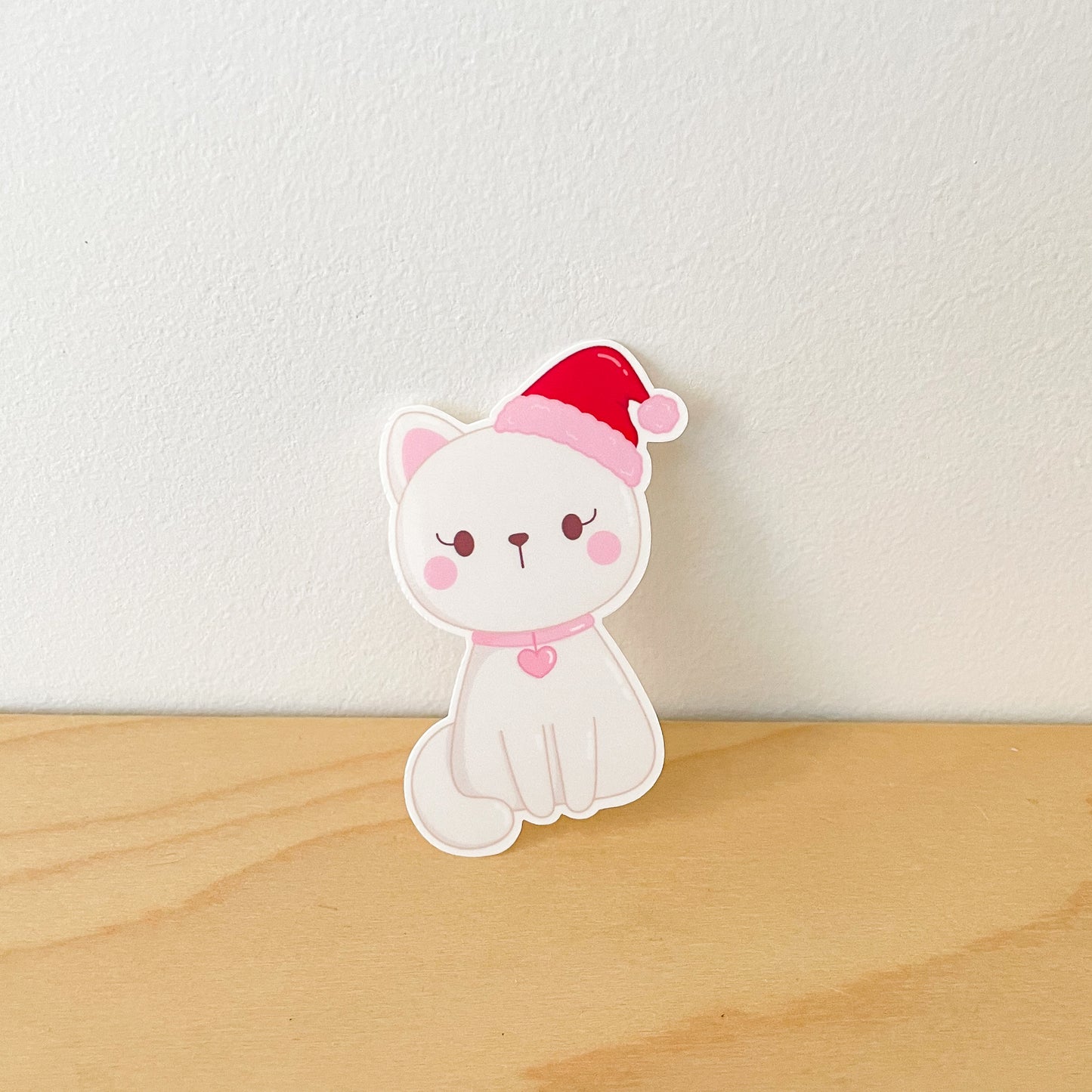 Christmas Cat Sticker