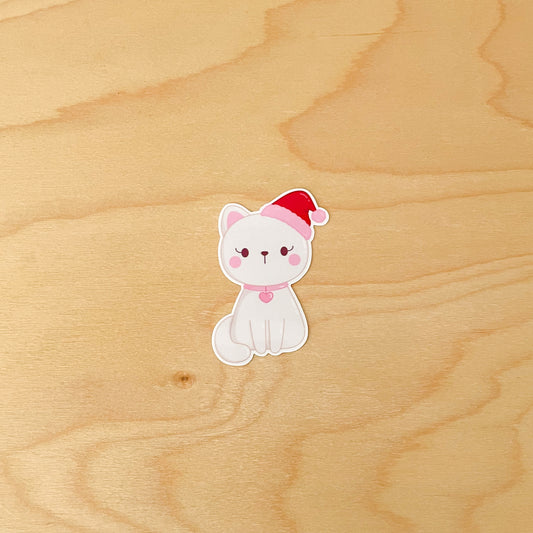 Christmas Cat Sticker