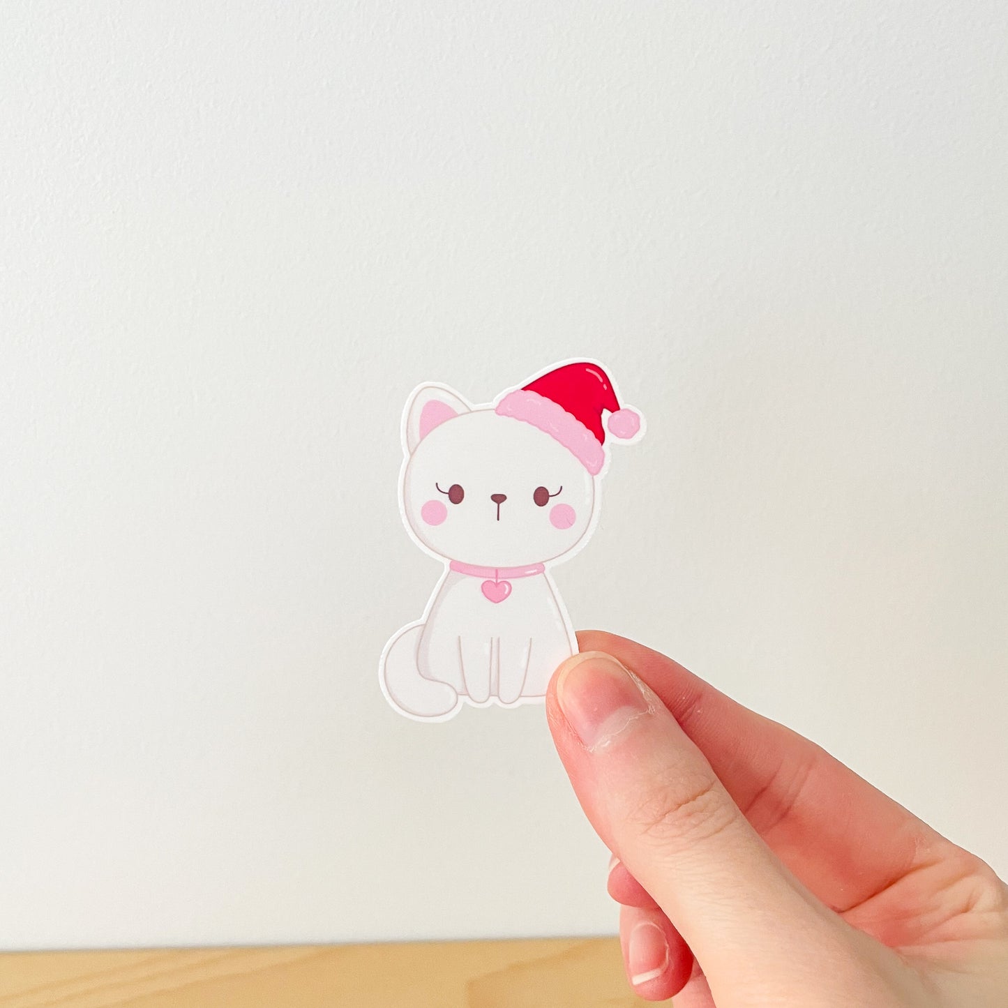 Christmas Cat Sticker
