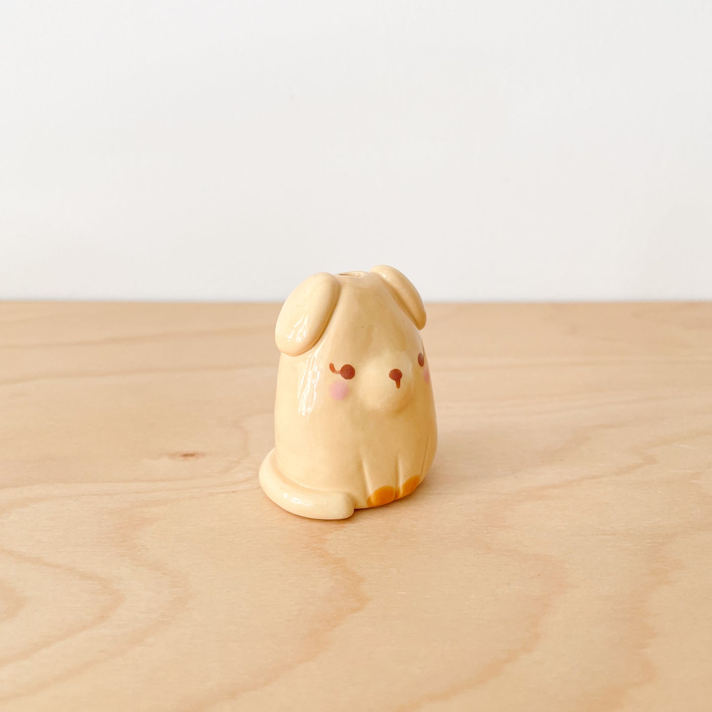 Caramel Dog Mini Vase