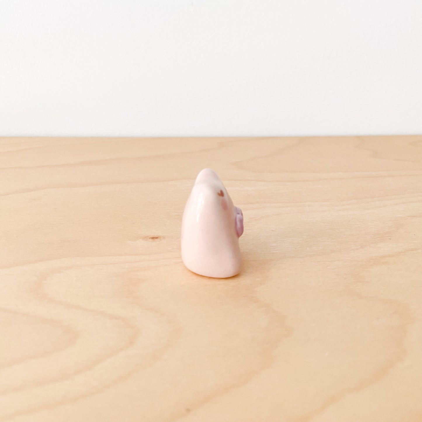 Bow Pink Frog Desk Pal