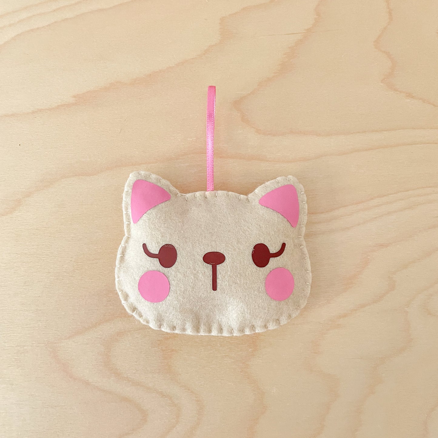 Cat Felt Ornament
