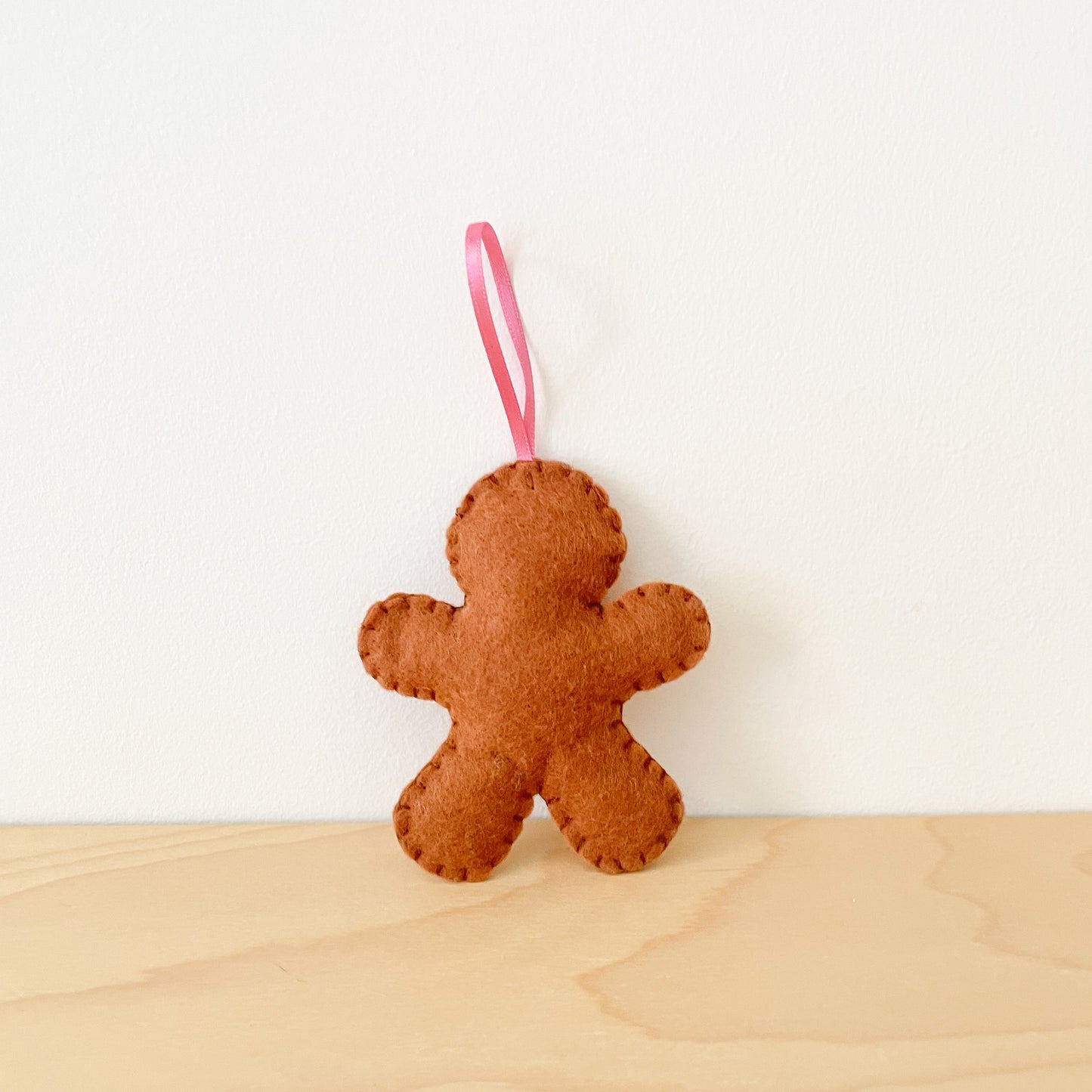 Gingerbread Person Felt Ornament