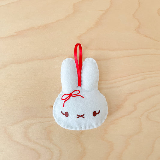 Bunny Felt Ornament