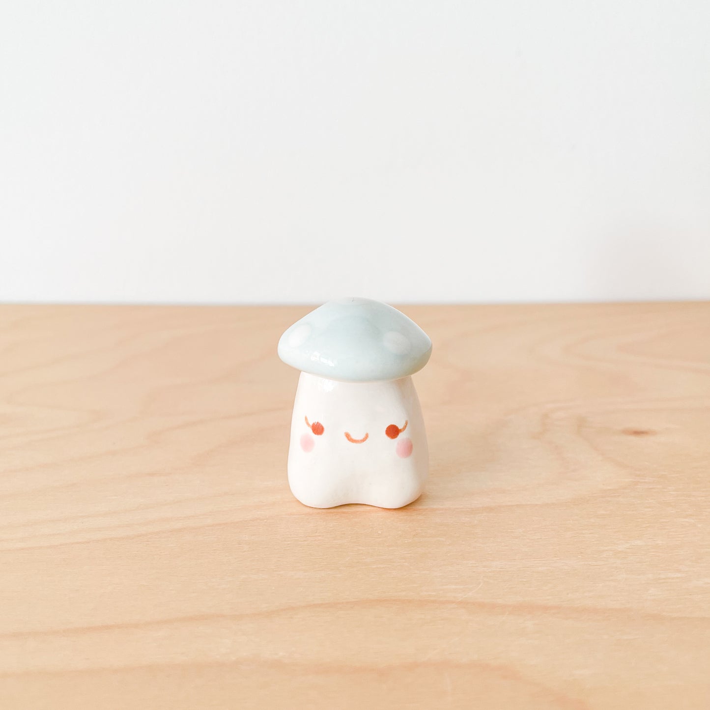 Blue Mushroom Desk Pal