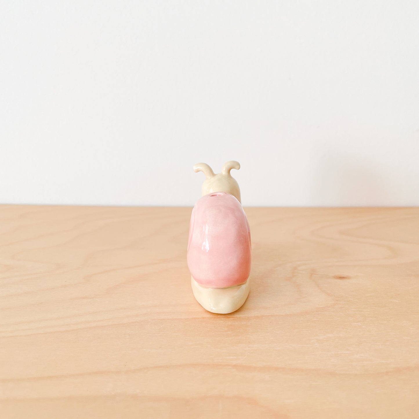 Pink Snail Mini vase