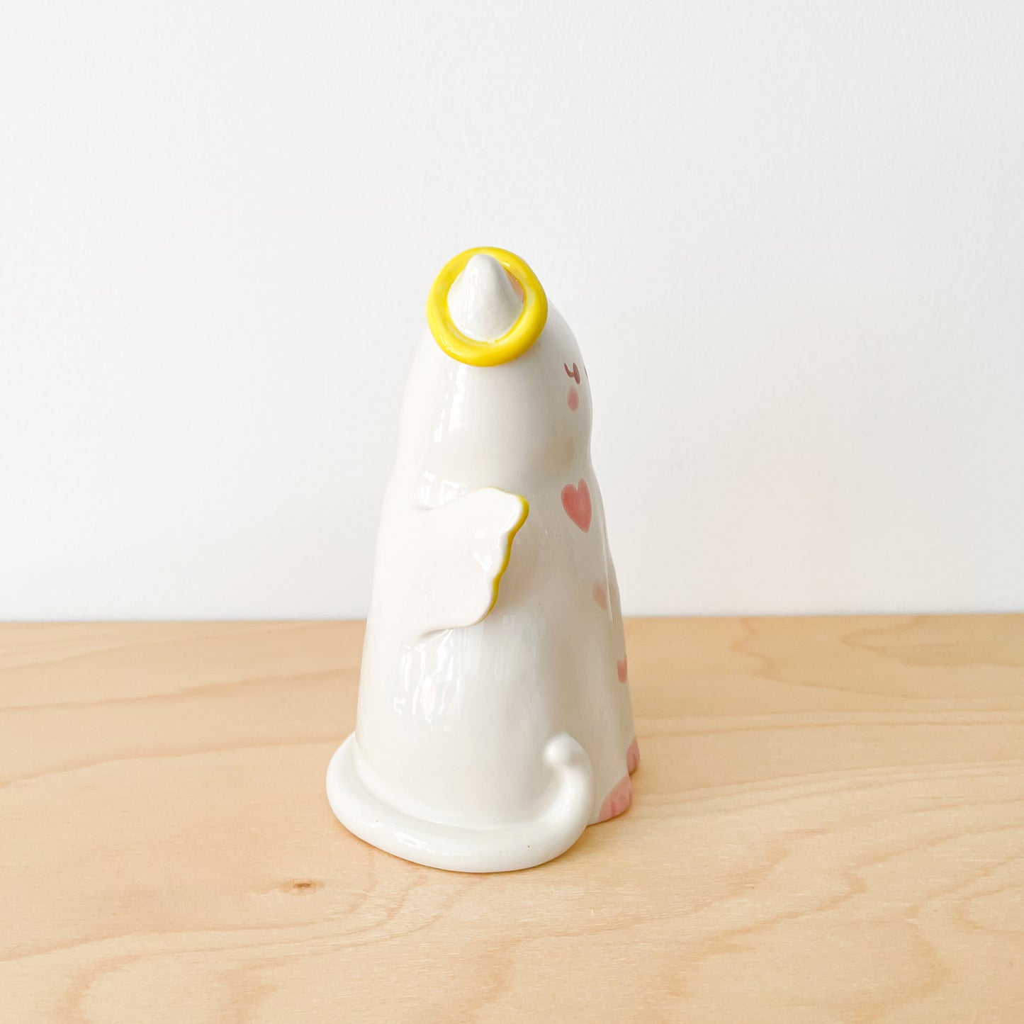 Angel Cat Vase - Design #2