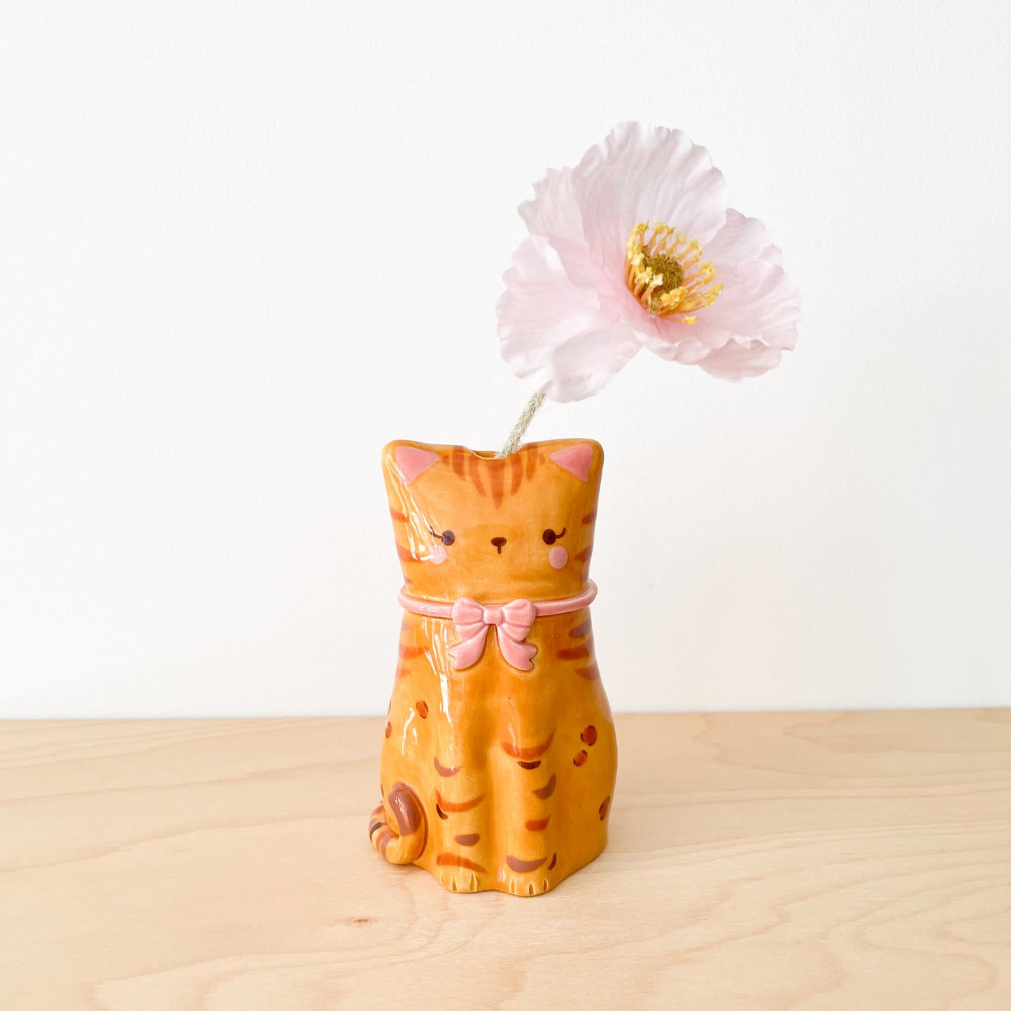 Bengal Cat Vase