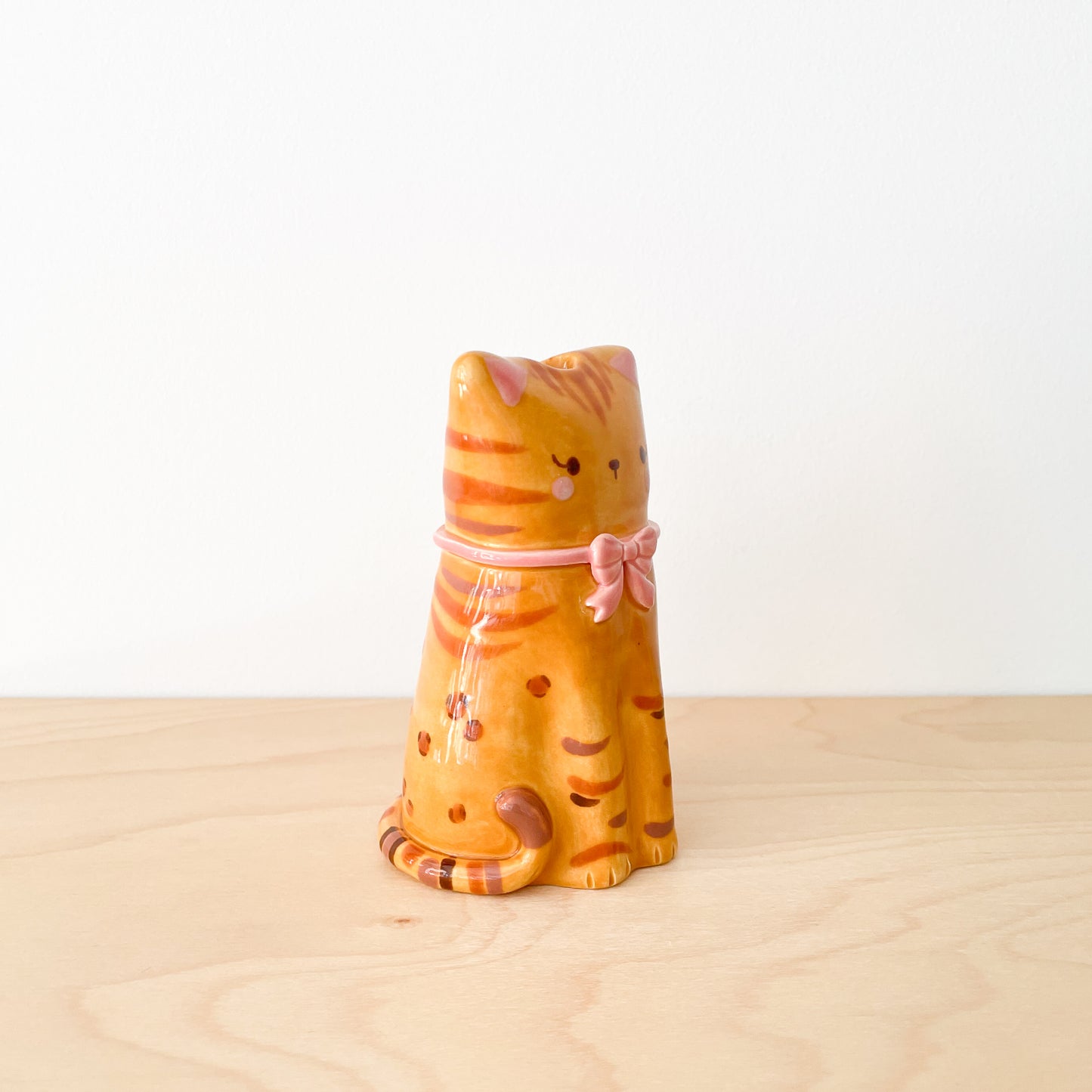 Bengal Cat Vase