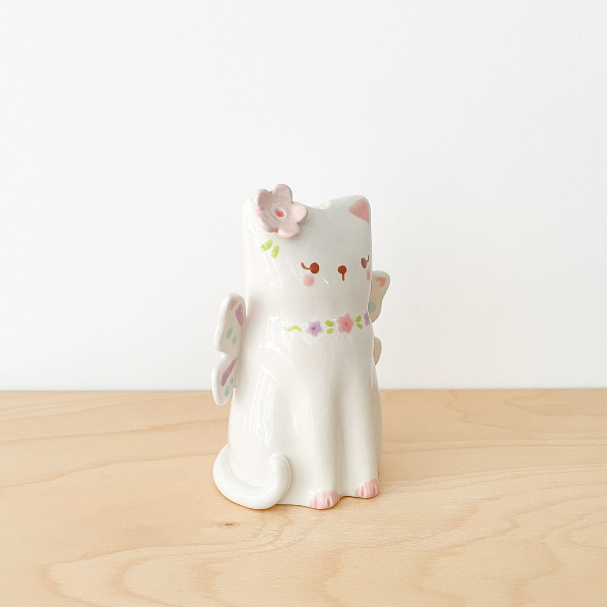 Fairy Cat Vase