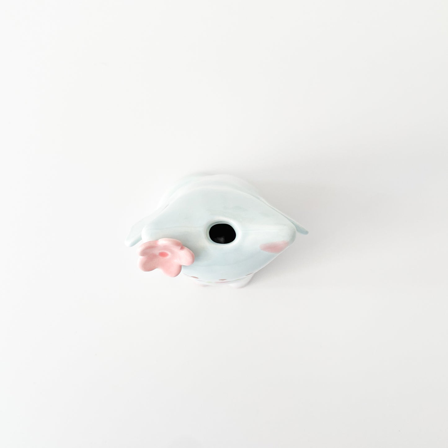 Blue Fairy Cat Vase