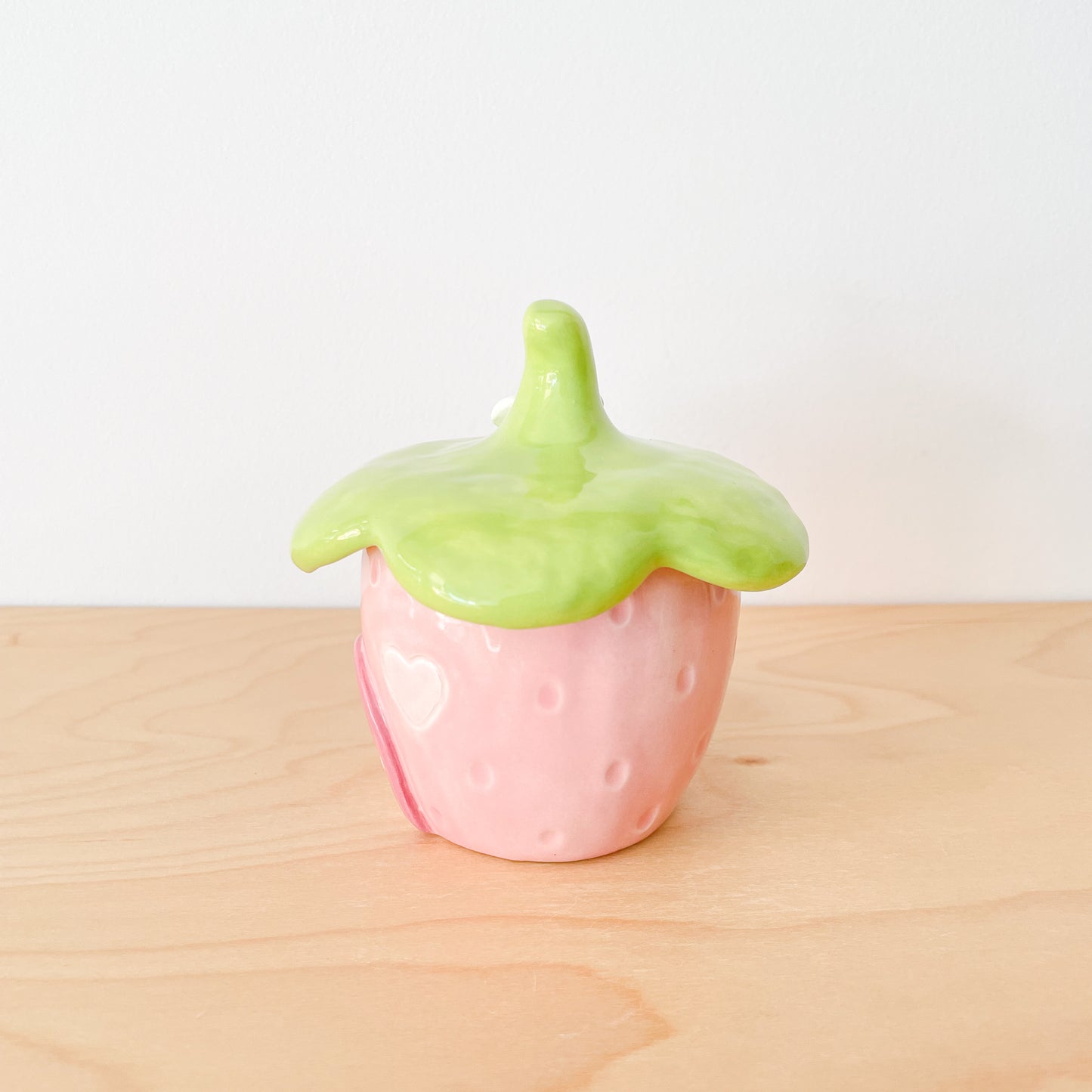 Strawberry Cottage Jar (design 1)