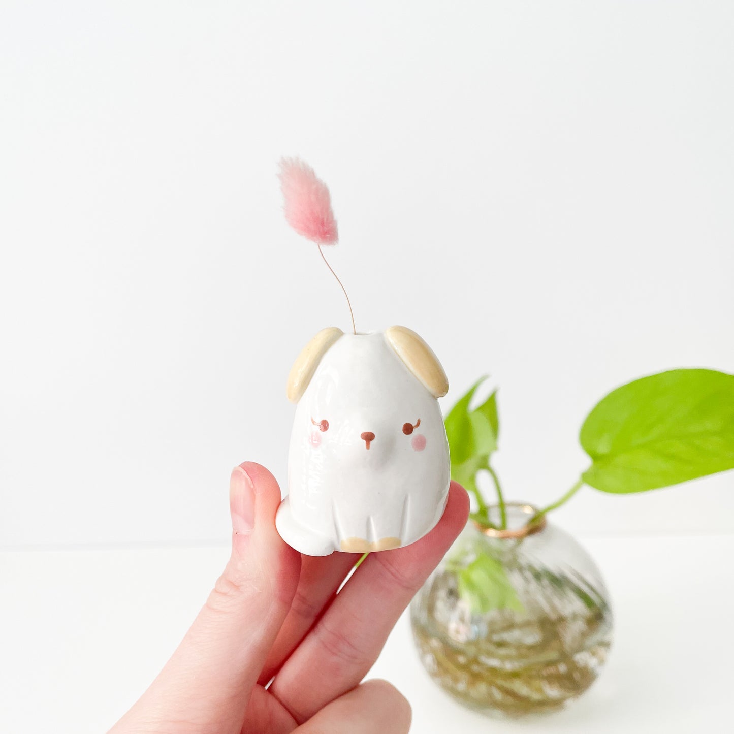 Dog Mini Vase