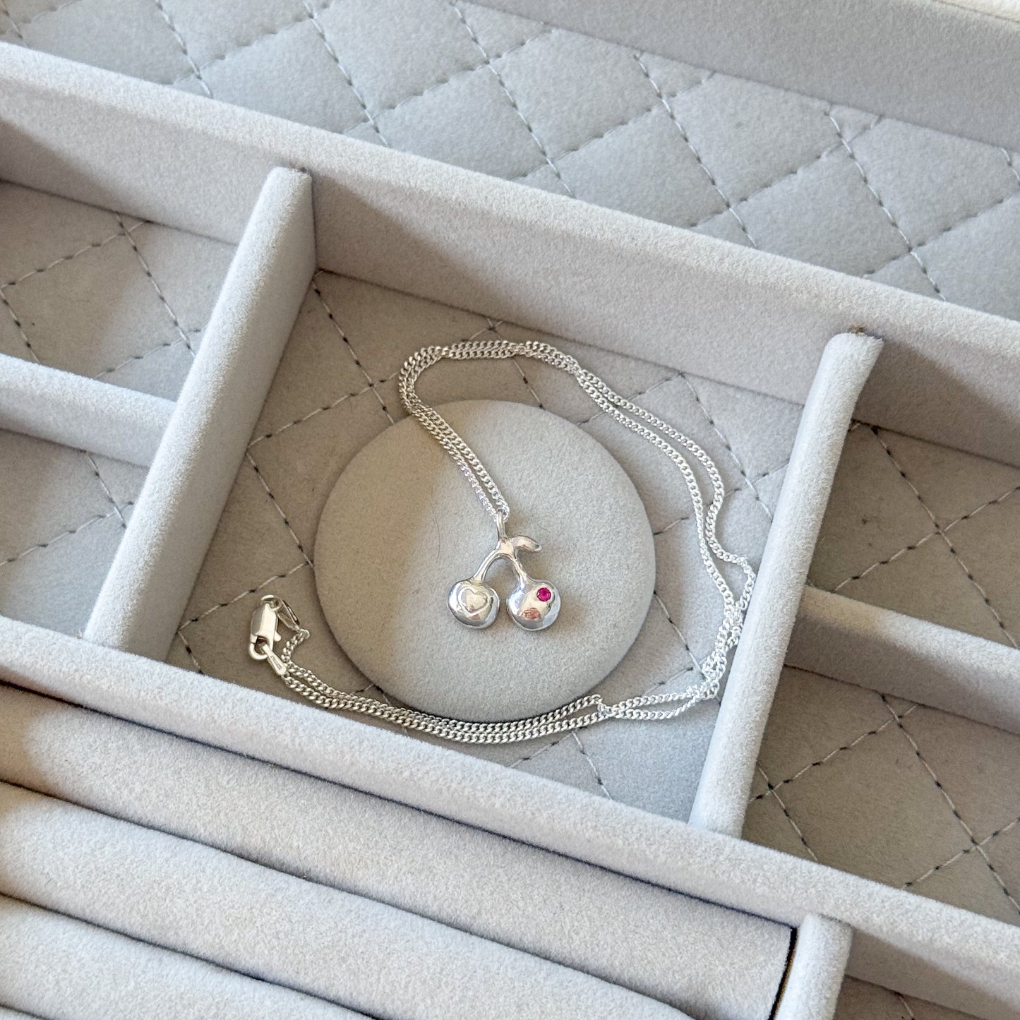 Sweetheart Cherry Necklace