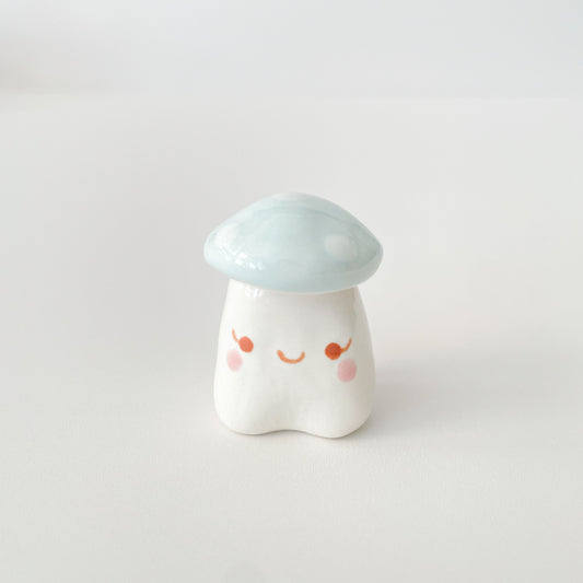 Blue Mushroom Desk Pal