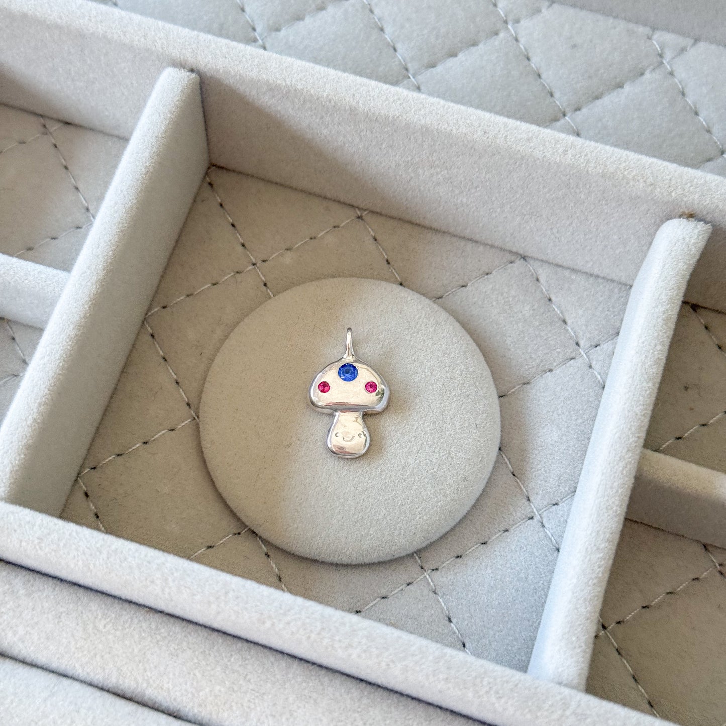 Midnight Mushroom Necklace