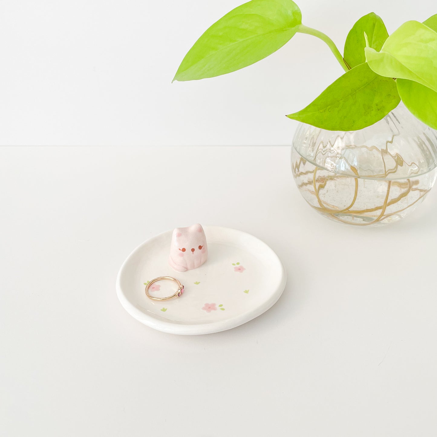 Cat Meadow Trinket Dish