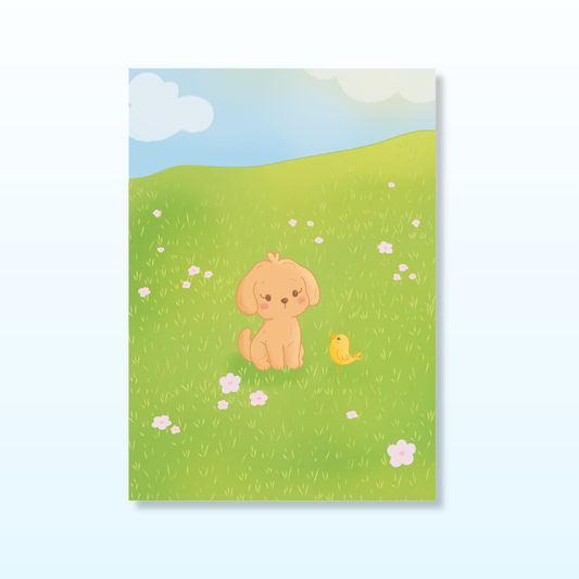 Puppy Art Print