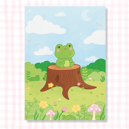Froggy Art Print